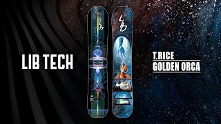 新品未使用　LIB TECH T.RICE GOLDEN ORCA 153 Lib Tech T.Rice Golden Orca Snowboard 2023 – Demo Sport