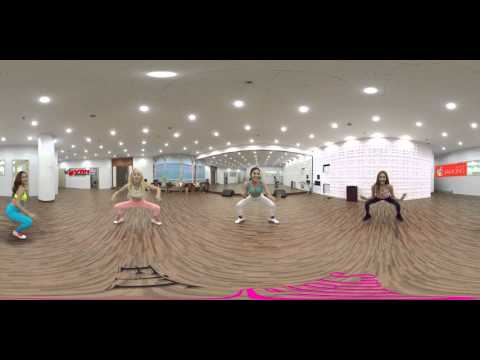 360 VR fit girls fitness