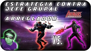 Estrategia Jefe grupal {Arreglador} || Marvel Avengers Alliance