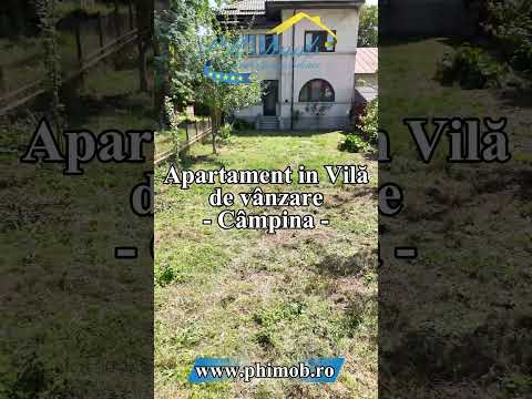 Apartament in Vila de vanzare, Campina Prahova — Video