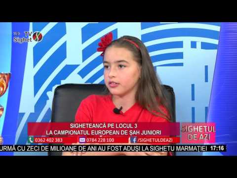Sighetul de Azi 12 Octombrie 2015 - Sigheteanca pe locul 3 la campionatul european de sah juniori
