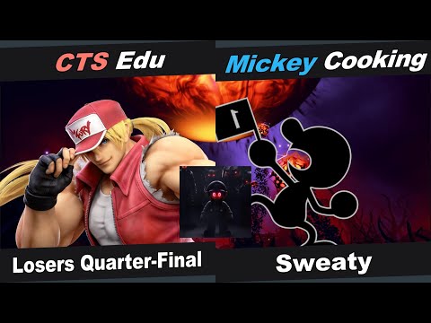 DARK ASSEMBLY #57 Losers Quarters - Edu (Terry) Vs Cooking (Game & Watch) Smash Ultimate - SSBU