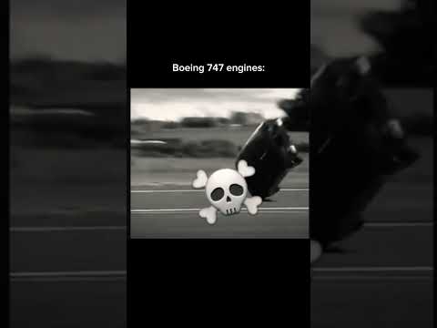 The real power of the Boeing 747 engines: #747 #aviation #badparenting