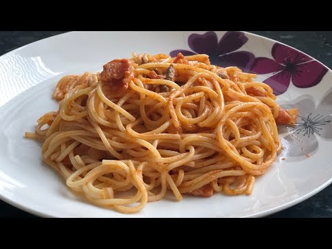 Slimming world recipe - Quick Italian style Spaghetti for a quick and easy Dinner .