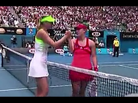Maria Sharapova vs Angelique Kerber 2012 AO R3 Highlights