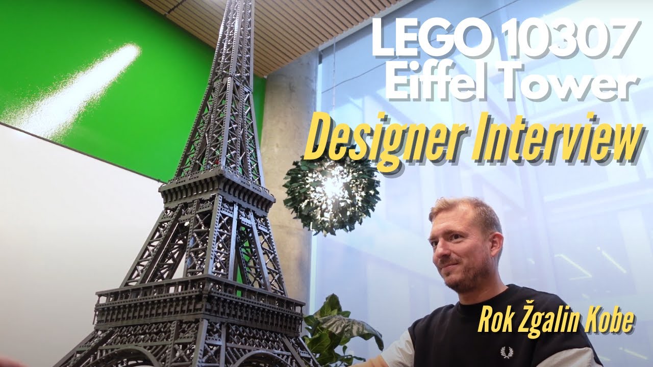 Interview with LEGO Designer of 10307 Eiffel Tower, Rok Zgalin Kobe