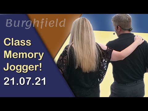 Burghfield & Hungerford 21st & 22nd July - Modern Jive Dance Moves - Class Re-cap