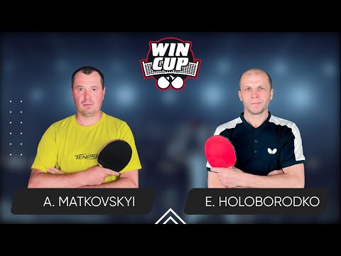13:00 Andrii Matkovskyi  - Evhenii Holoborodko West 3 WIN CUP 10.07.2024 | Table Tennis WINCUP