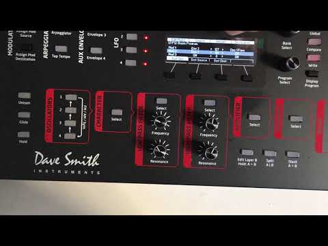 Prophet 12 limited range modulation with env 3