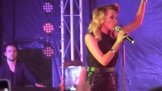 Samantha Jade performing - Never Tear Us Apart at  The 2014 Australia Day Celebrations .