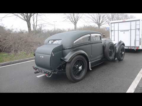 One shot: Very special Benltey  6 1/2 litre gurney nutting blue train