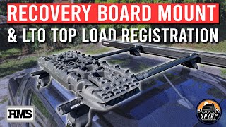 Cross Bar Recovery Board Brackets & LTO Top Load Registration
