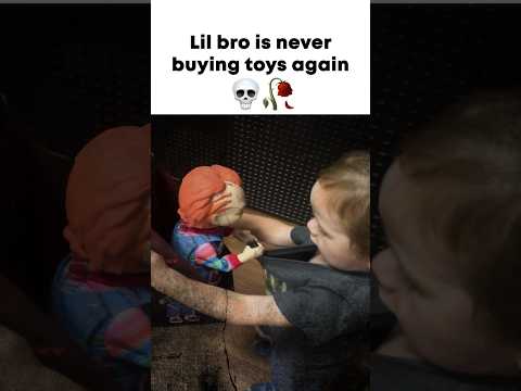 Lil bro's soul left his body 💀🥀