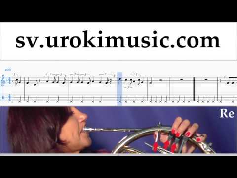 Lär Dig Spela Valthorn Lukas Graham - 7 Years Tabs Nybörjare Del 2 um-i492