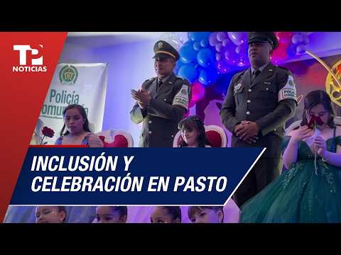Celebran fiesta de 15 años a jóvenes con síndrome de Down en Pasto