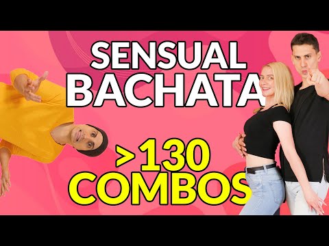 ALL Bachata Combos Compilation (over 130) | Marius&Elena Bachata Tutorials Playlist Compilation
