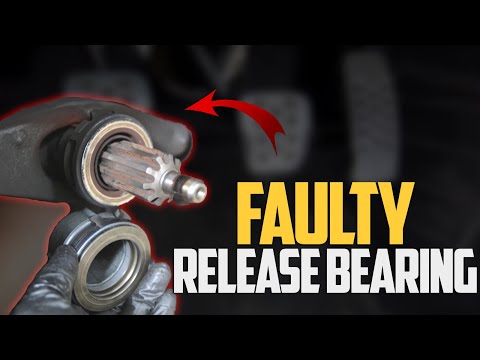 Part of a video titled 4 Common Bad Throw out Bearing Symptoms & Replacement Cost