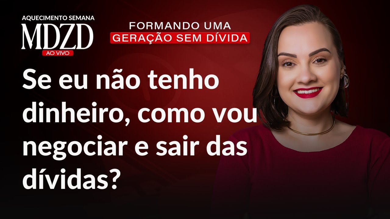 Se eu não tenho dinheiro, como vou negociar e sair das dívidas?