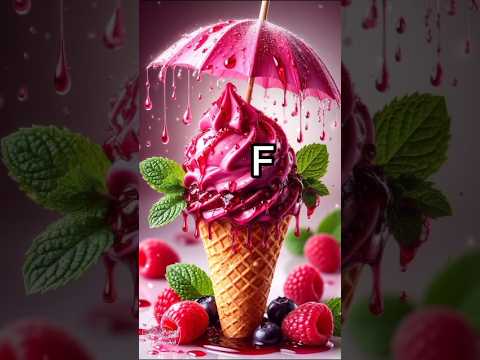 choose your favourite ice cream 🍨/ according to your name first letter #beautiful #icecream #shorts