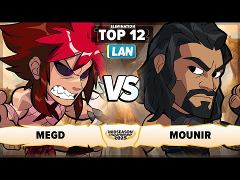 Mounir vs MegD - Elimination Top 12 - Midseason Championship 2025 - LAN 1v1