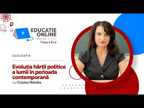Geografia, Clasa a XI-a, Evoluția hărții politice a lumii în perioada contemporană