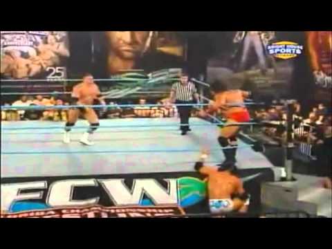 The Best Matches Of FCW 2009: FCW 8/4/09: Reks vs Curtis vs Riley Highlights
