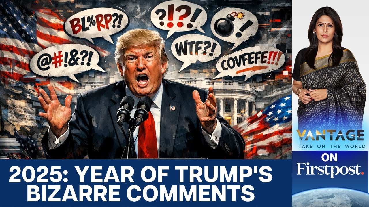 From Gaza to Greenland: Trump's Most Bizarre Statements in 2025 | Vantage with Palki Sharma