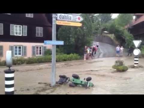 Hochwasser in Zollbrück | 20. August 2012