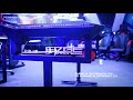 Žaidimų stalas E-Blue EGT004 Gaming Desk, Reguliuojamo aukščio 695-890mm