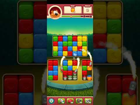 Toon Blast Level 2443 No Boosters Seried