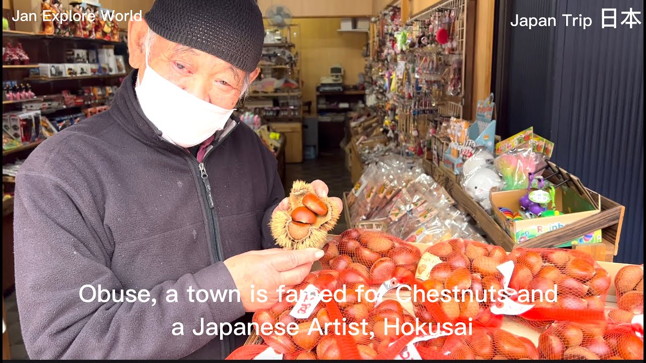 Experience the enchanting video journey through Obuse town!