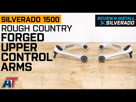 2007-2016 Silverado 1500 Rough Country Forged Upper Control Arms 7-Inch Lift Review & Install