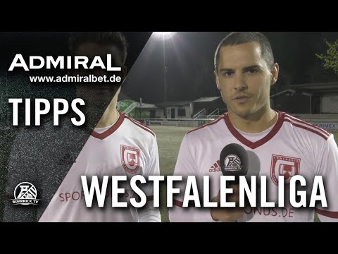 ADMIRAL-Tipps mit Kai Strohtmann und Xhino Kadiu (beide Concordia Wiemelhausen) - 27. Spieltag, West
