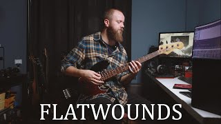 Video thumbnail for Flatwound Test (D'Addario Chrome Light Gauge Bass Strings) by EV Music