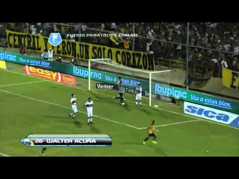 Gol de Acuña Central 3   Gimnasia 1 Fecha 3 Torneo Final 2014 Fútbol Para Todos