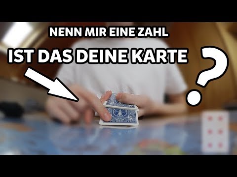 ZUSCHAUER findet KARTE im DECK wieder, OHNE das Blatt zu sehen | Kartentrick