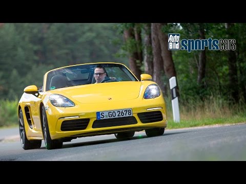 2016 Porsche 718 Boxster (300 PS)  - Fahrbericht / Review / Test - AUTO BILD SPORTSCARS
