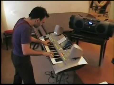 Scooter One + Eiffel 65 Blue + Snap Rhythm is a Dancer + Darude Sandstorm - keyboard piano FLO LIVE