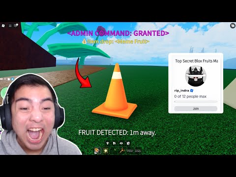 OMG! I Joining ADMIN Server In Blox Fruits + THIS HAPPEND..!