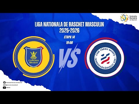 Liga Nationala de Baschet Masculin 25/26 - CSM Corona Brasov - CSM Targu Mures