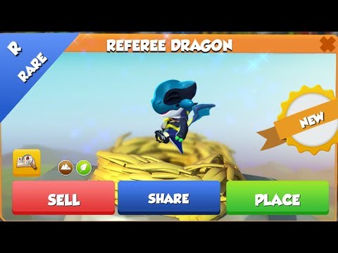 Referee Dragon Hatching!, Gameplay , Dragon Mania Legends | Part 1044 HD