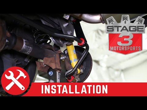 2005-2010 V6/GT/GT500 BMR 22mm Adjustable Rear Sway Bar Kit Install