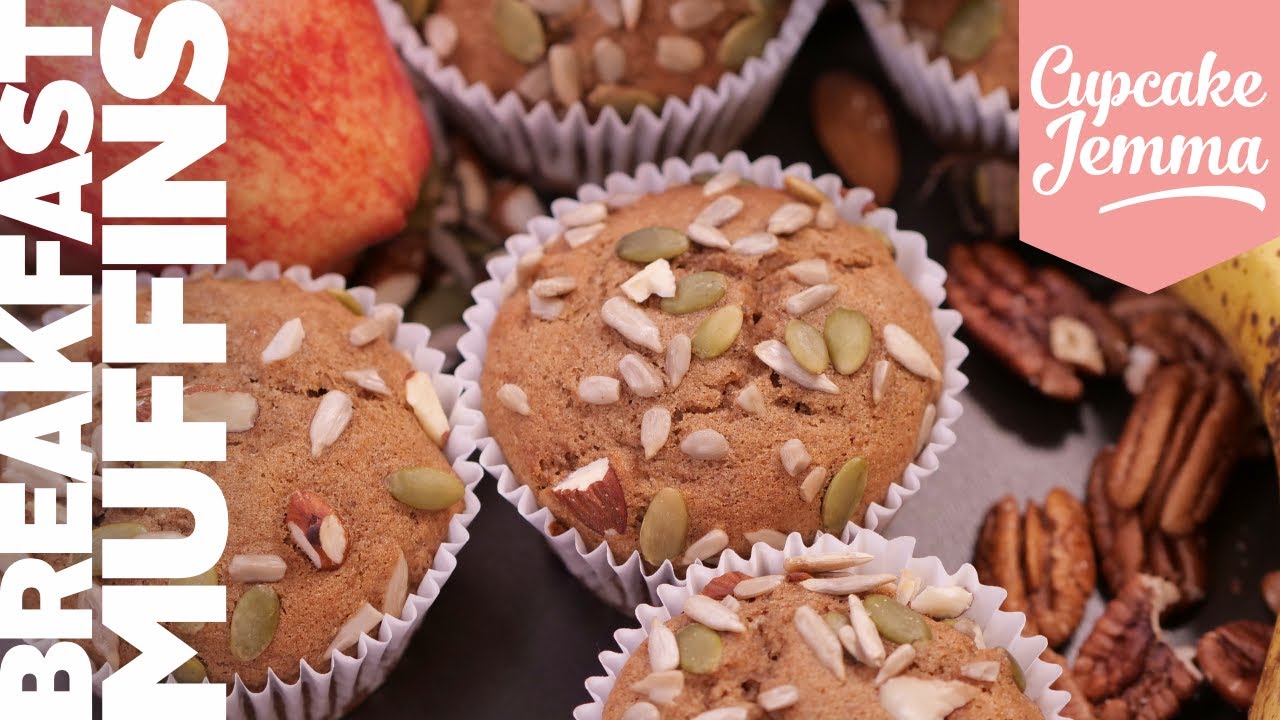 Healthy-ish Breakfast Muffins with NO Refined Sugar AND Gluten & Dairy Free!
