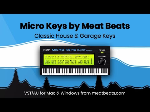 Micro Keys FREE VST/AU plugin by Meat Beats