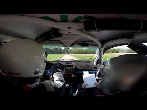 Rajd Oświecimski 2015 M. Kućka Clio II dachowanie / rally crash