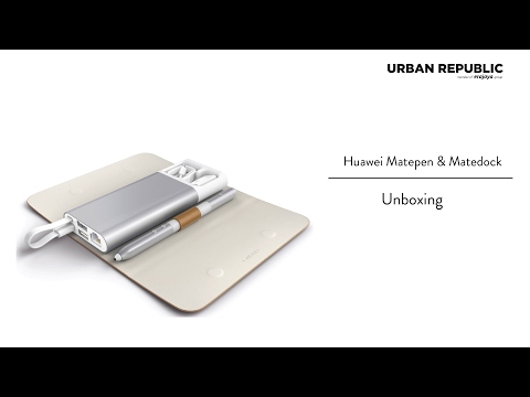 Huawei MatePen & MateDock Unboxing
