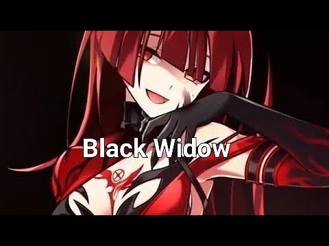 Nightcore Black Widow Lyrics