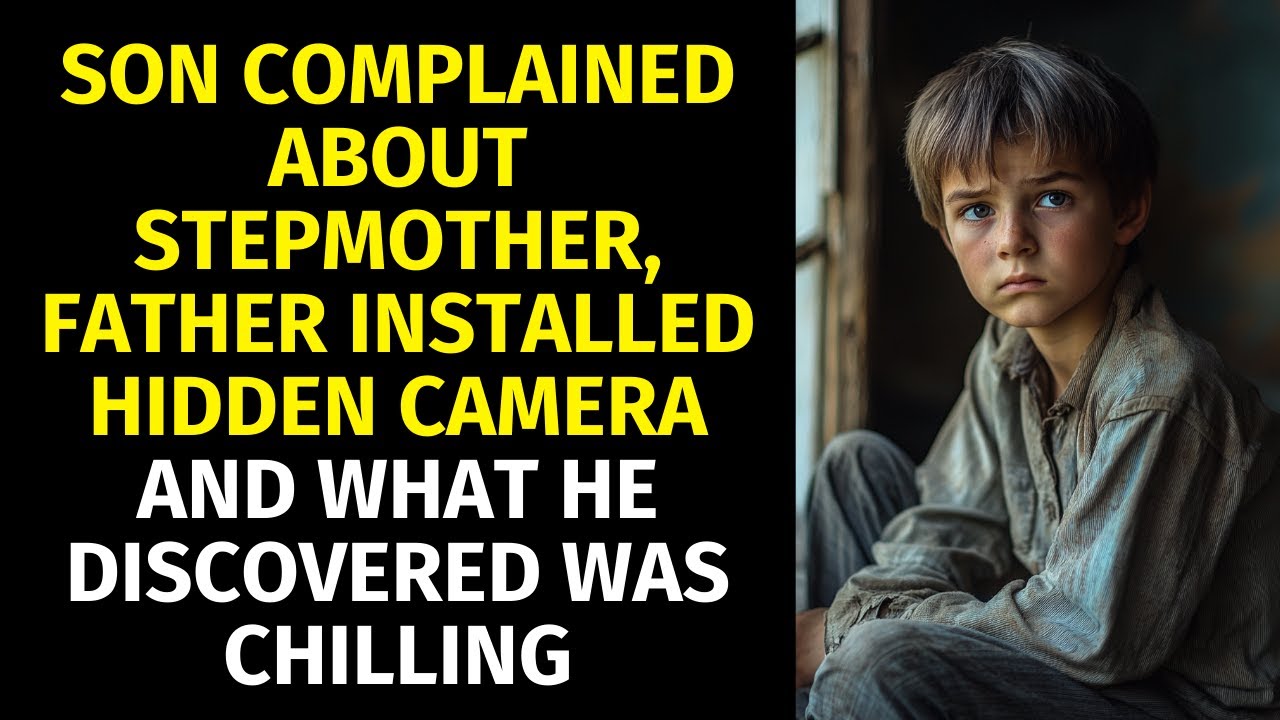 Son complained about stepmother, father installed hidden camera and what he discovered was chilling
