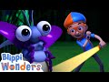 Why Do Fireflies Light Up? | Blippi Wonders - Animated Series | Educational Cartoons for Kids