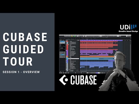 Steinberg Cubase 10.5 Tour - Session 1 - Overview and getting started